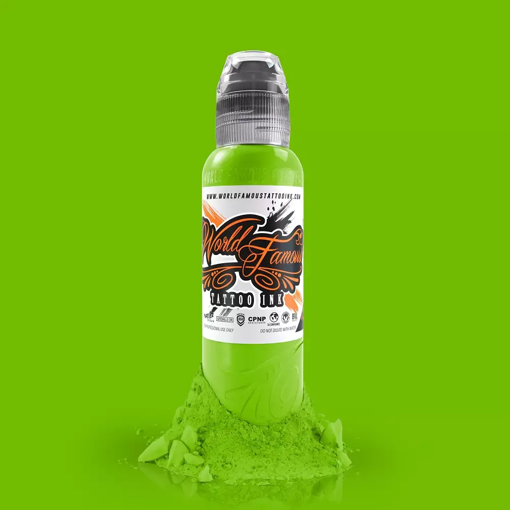 World Famous Ink Northern Lights Green