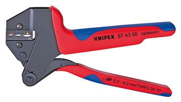 Инструмент для опрессовки системный, для сменных опрессовочных плашек KNIPEX 97 43 06 KN-974306