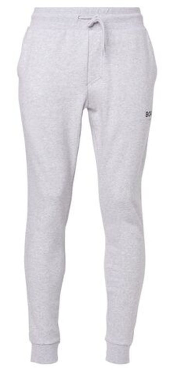 Мужские теннисные штаны Björn Borg Logo Pants - серый