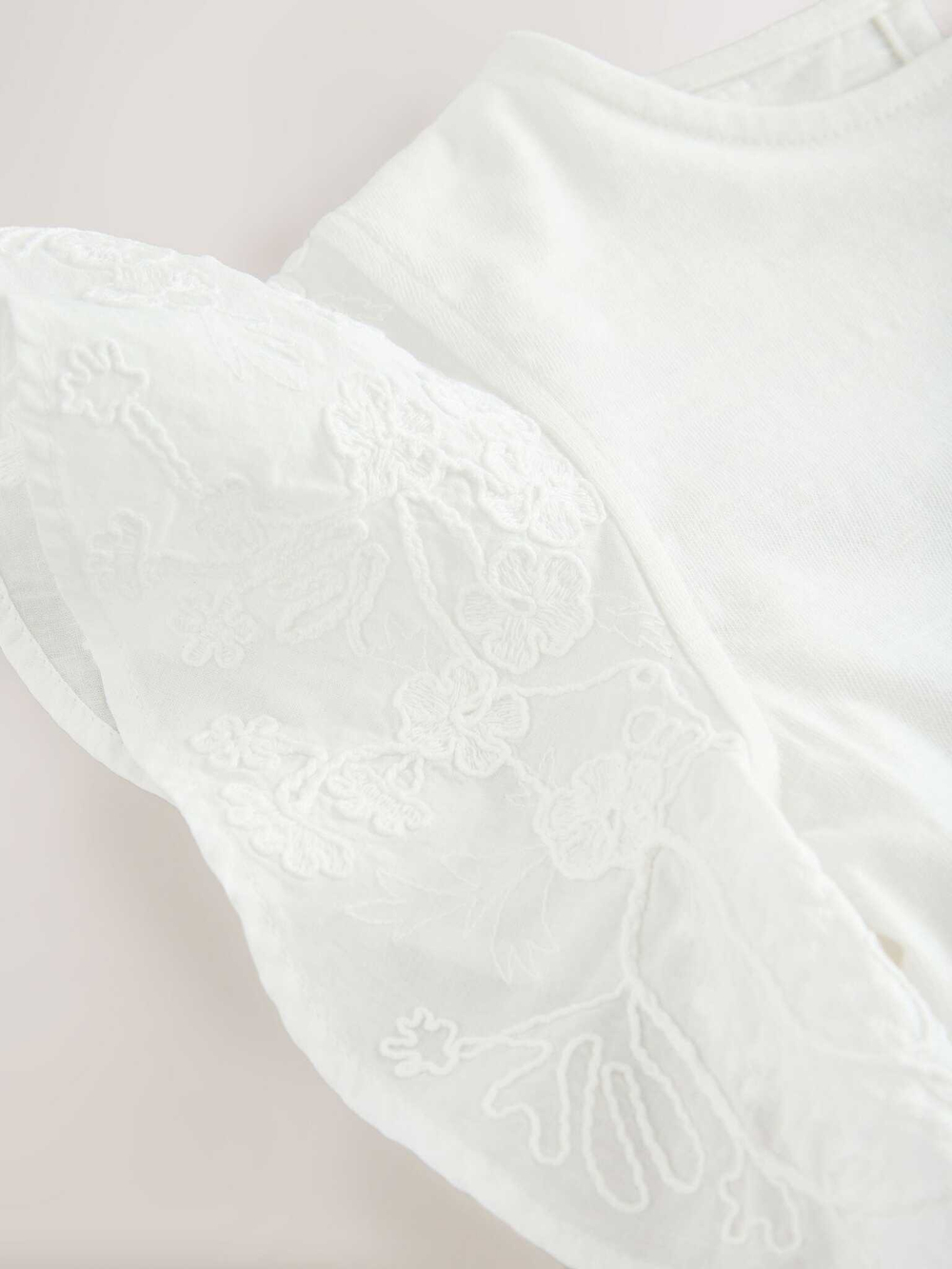 Футболка для девочки Next E44-400, Молочный