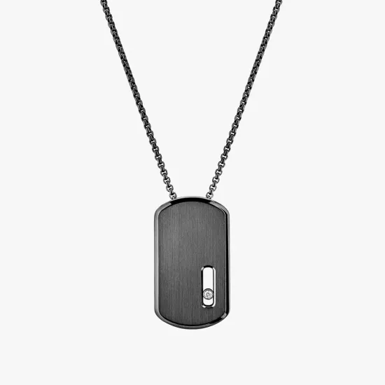 Messika Move Titanium pendant necklace large