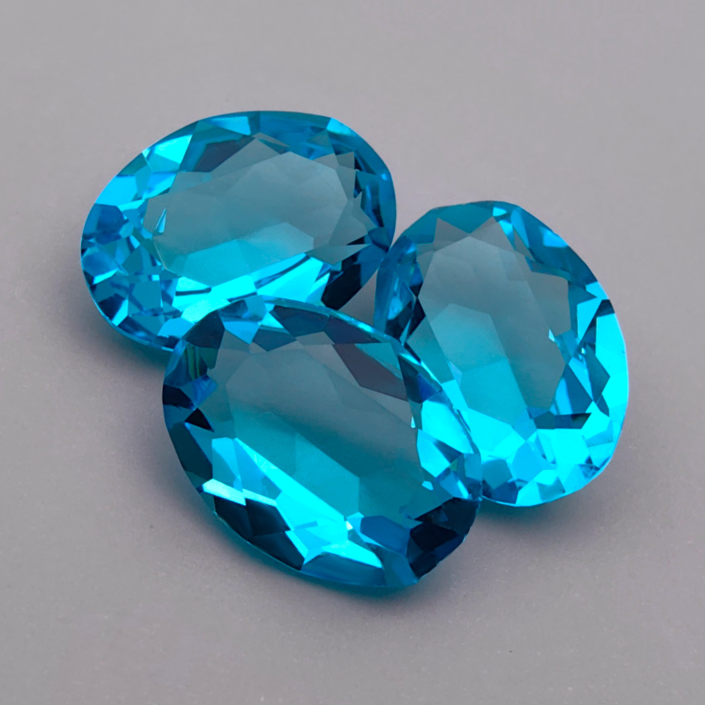 Овал К9, Dark Aquamarine Unfoiled