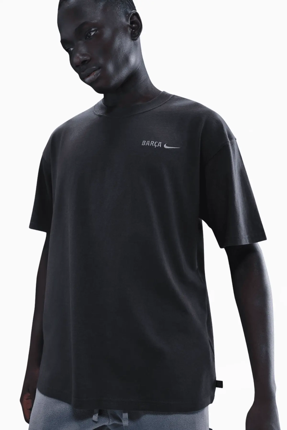 Футболка Nike FC Barcelona 25/26 Peak - серый