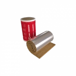 Мат ламельный из полос минеральной ваты приклеенных к подложке из алюминиевой армированной фольги ЛАМЕЛЛА МАТ (AL), РОКВУЛ