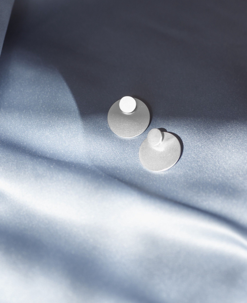 серьги double circle jackets