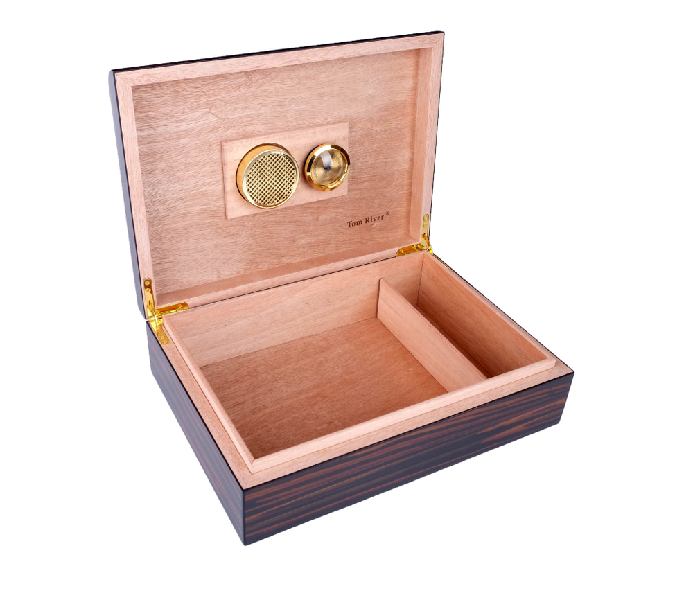 Хьюмидор Tom River на 30 сигар, Макассар 560-255