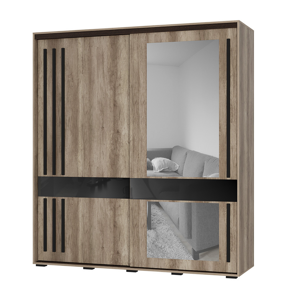 Шкаф-купе Крафт-8, Дуб Каньон