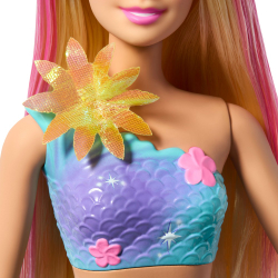 Barbie - Русалка Цветущие цветы Кукла с длинными волосами JDM72