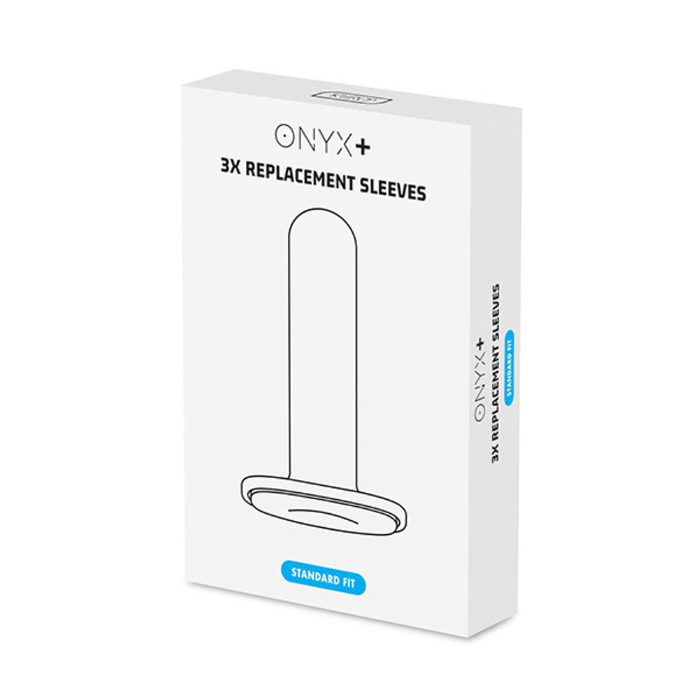 Набор стандартных сменных вкладышей для мастурбаторов Kiiroo Onyx+ Replacement Sleeve 3шт