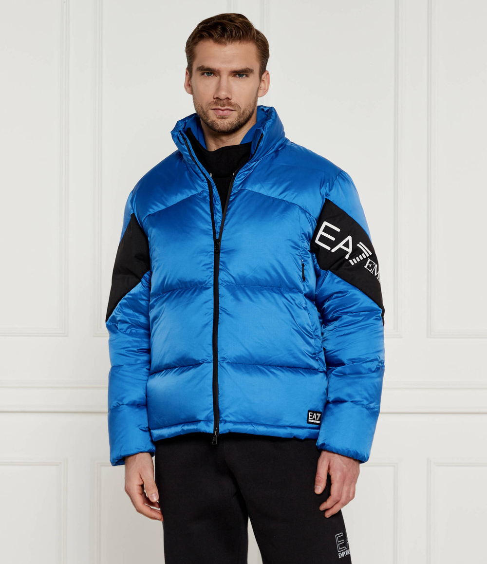Пуховая куртка EA7 - голубой(6DPB33 PNEOZ)