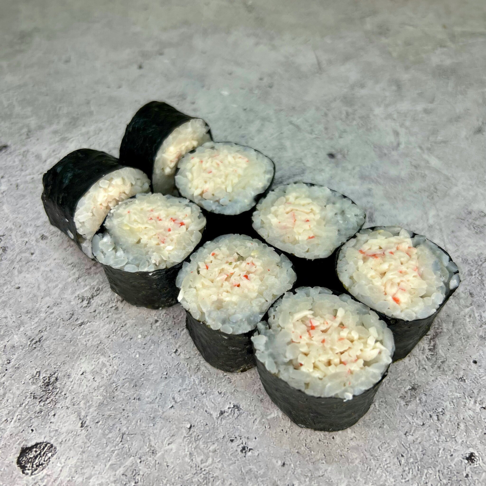 Маки с крабом
