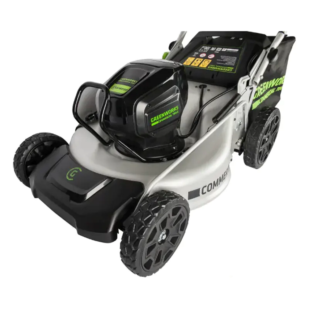 Аккумуляторная газонокосилка Greenworks GC82LM51SPK5 82V 82В самоходная (1 x 5 Ач, ЗУ) нож 51 см, 2502607UB