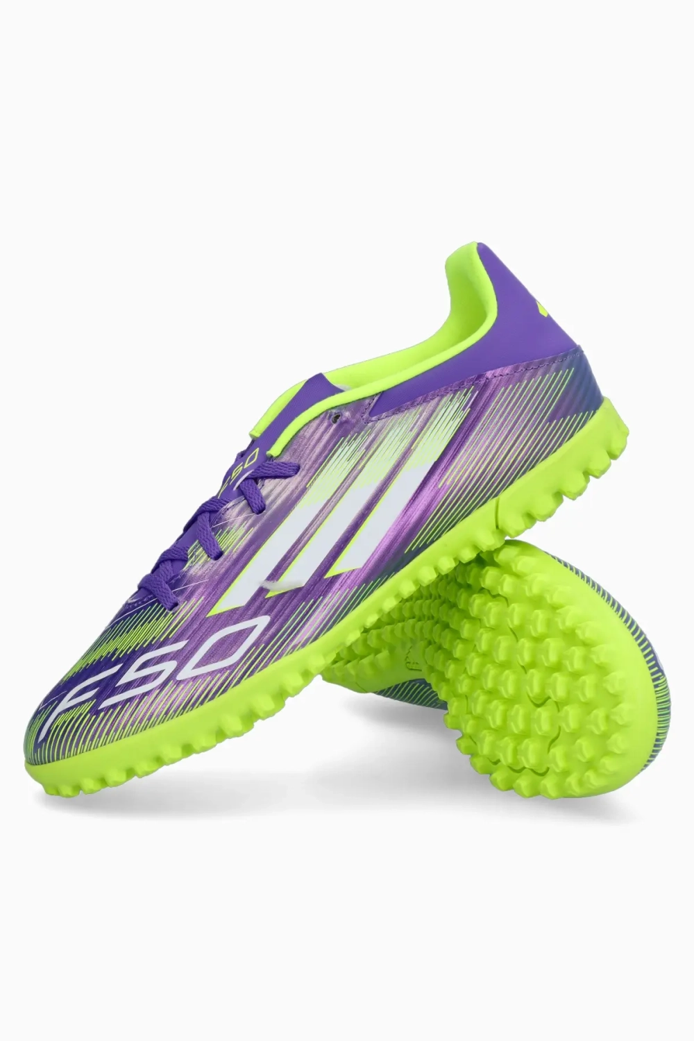 Сороконожки adidas F50 Club TF - фиолетовый