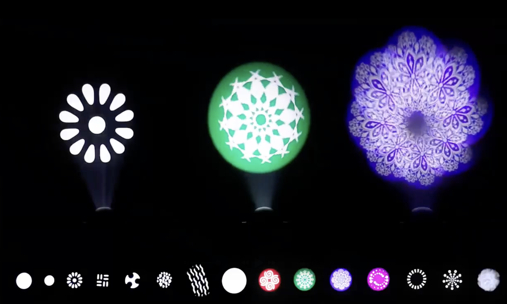 Вращающаяся голова LED Beam Spot Wash 300W, Big Topper