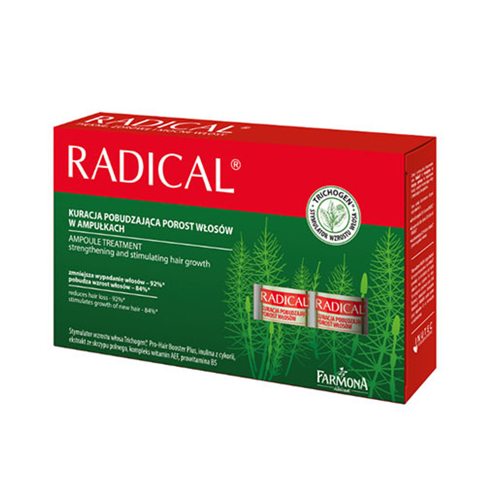 Комплекс питательный для кожи головы стимулирующий рост волос Farmona Radical Ampoule treatment 5x5мл
