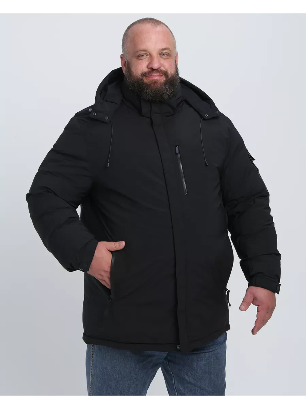 Куртка зимняя большие размеры