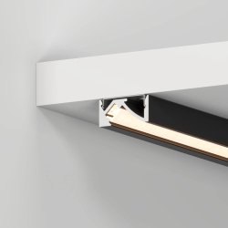 Профиль SL-BEVEL-W21-2000 ANOD BLACK (Arlight, Алюминий) 043688