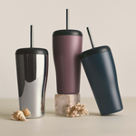 Дорожный стакан с трубочкой Georg Jensen Sky Mirror, 400 мл