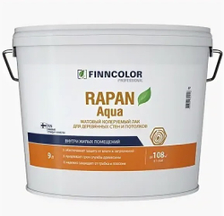 FINNCOLOR Rapan aqua лак 9 л мат
