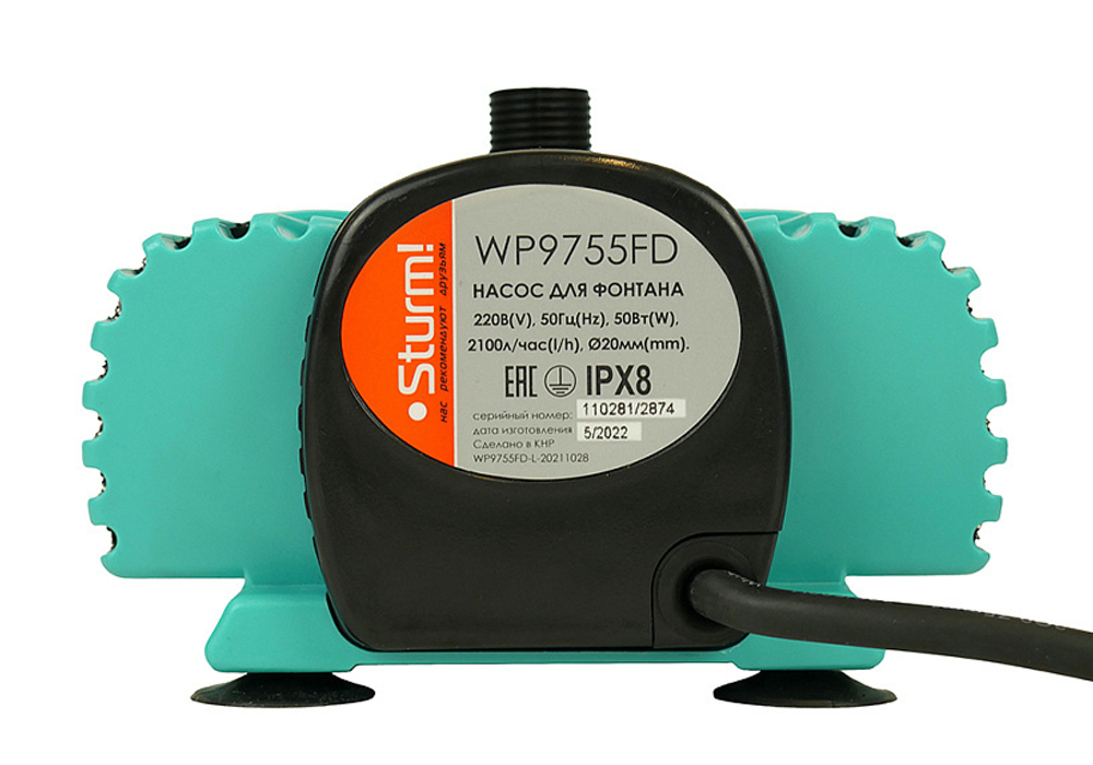 Фонтанный насос Sturm! WP9755FD