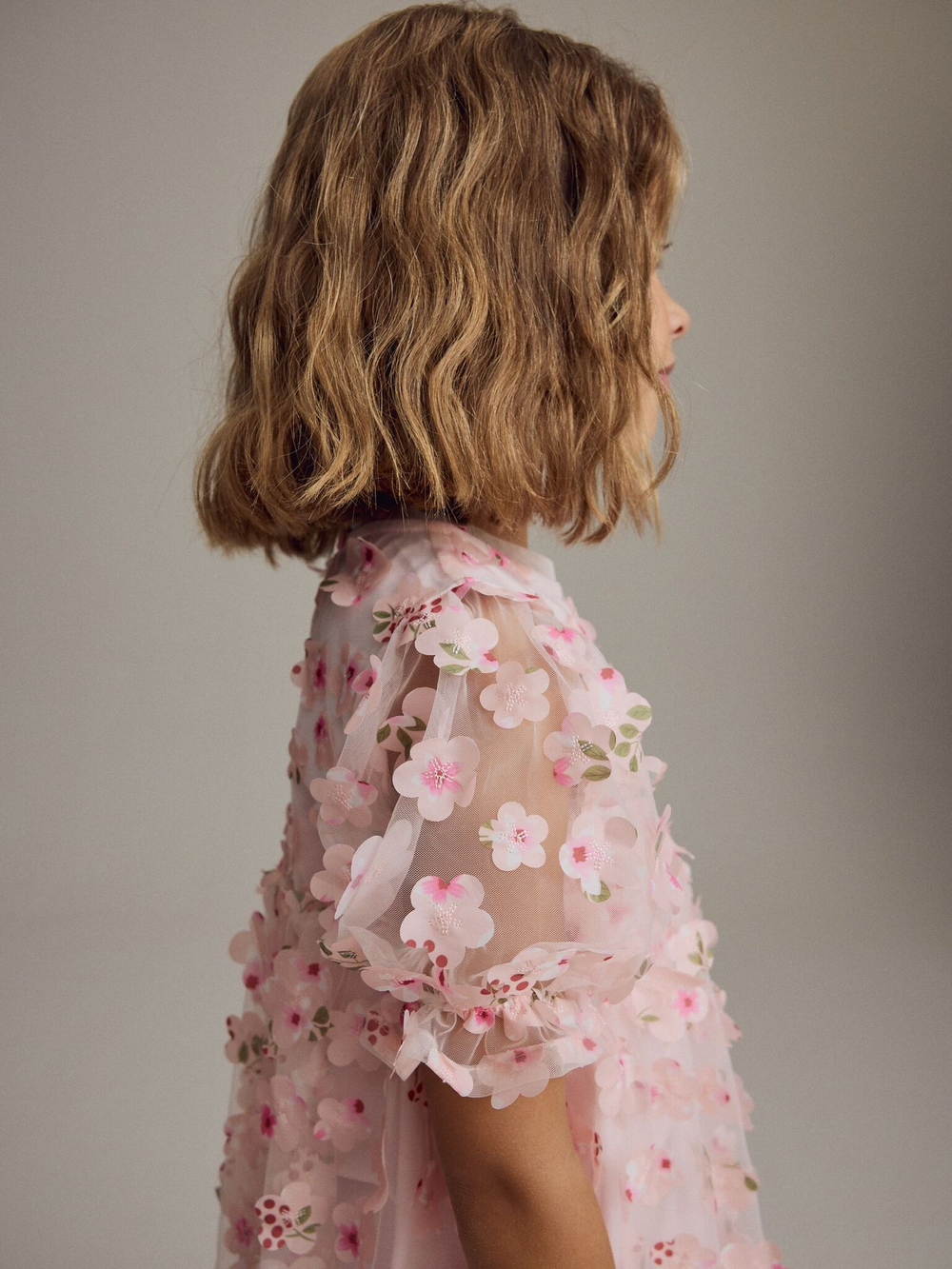 Платье для девочки Next E24-946, Розовый