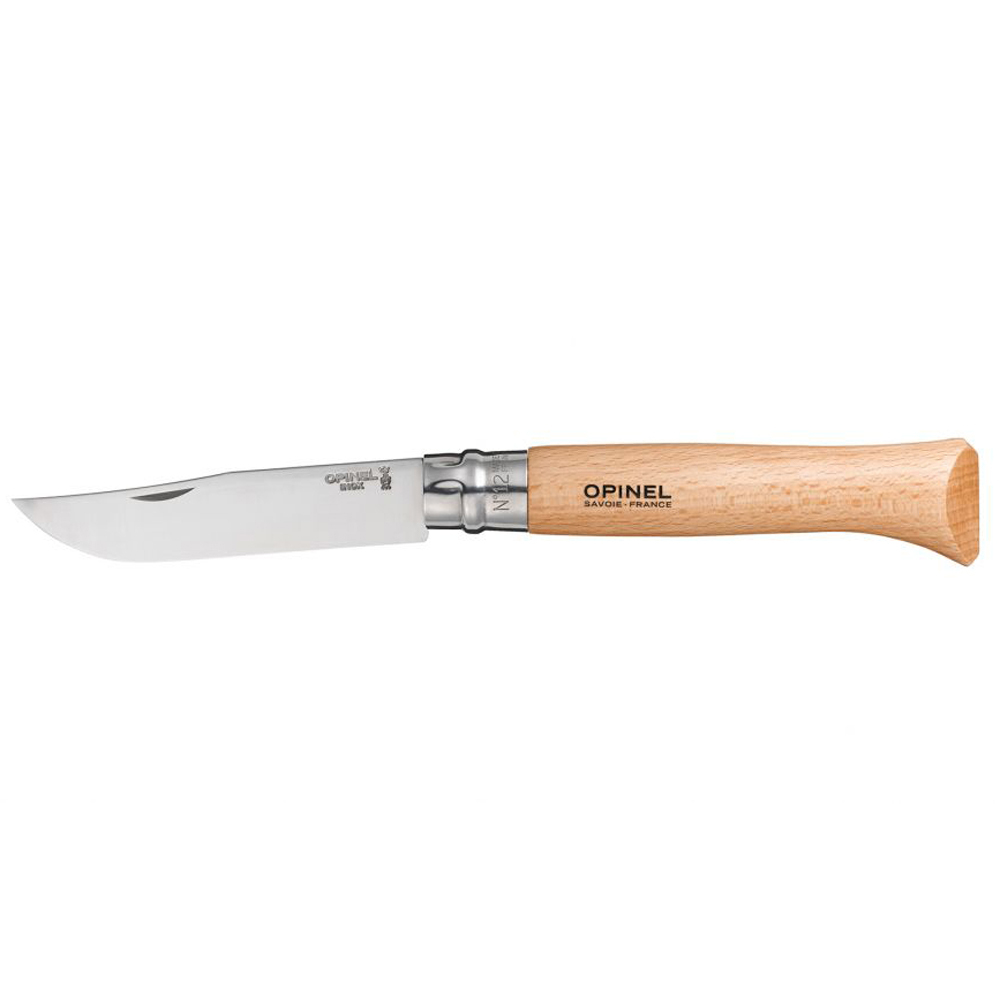 Нож Opinel №12, нержавеющая сталь, бук, 1084