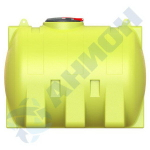 Емкость 2100л МН усиленная с откидной  крышкой с клапаном Анион 2100 л. горизонтальная (1815x1320x1410см;желтый) - арт.559546