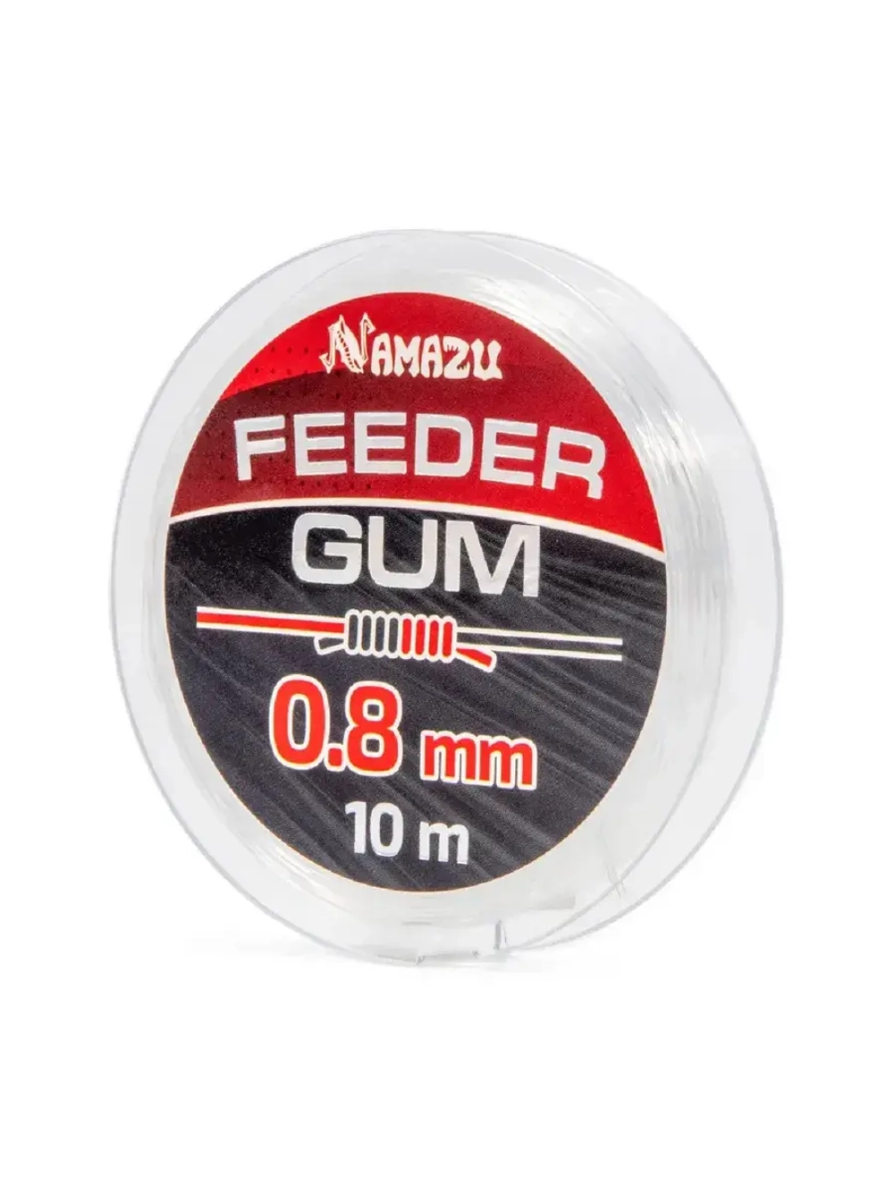 Фидергам FEEDER GUM, L-10 м прозрачный