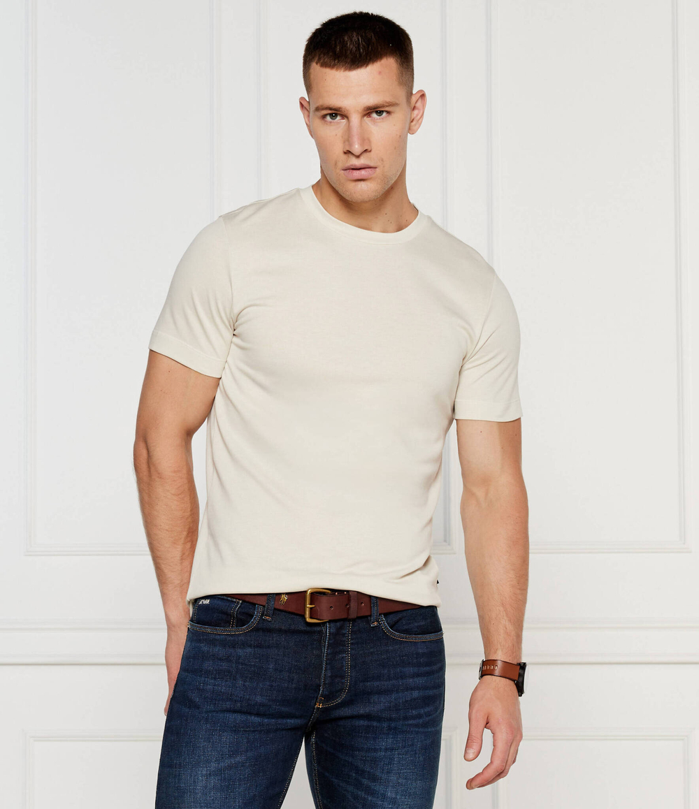 Футболка BOSS BLACK - бежевый(50521129)