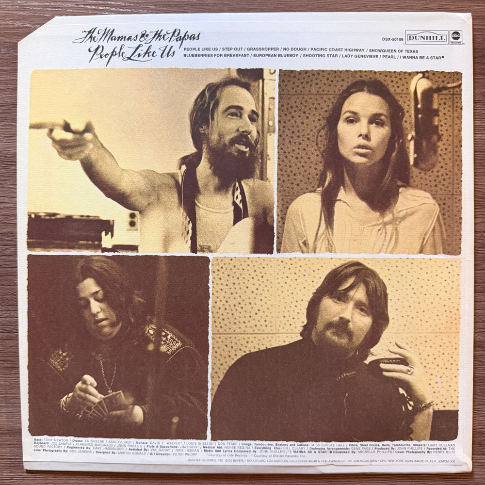The Mamas & The Papas - People Like Us (CША 1971г.)