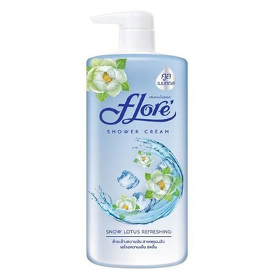 LION Flore Крем-гель д/душа Лотос освежающий (500мл)