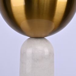 Настольная Лампа Marble Globe White By Imperiumloft