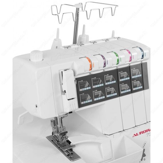 Коверлок Aurora 735