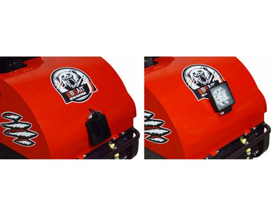 Мотобуксировщик BRAIT МБС 3-20ВЭ (20 л.с., электростартер)