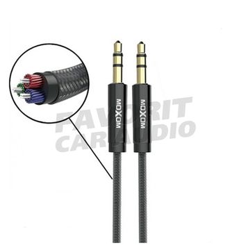 AUX Кабель Moxom черный  1м