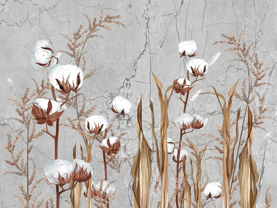 Дизайнерские обои Wall Street Herbarium