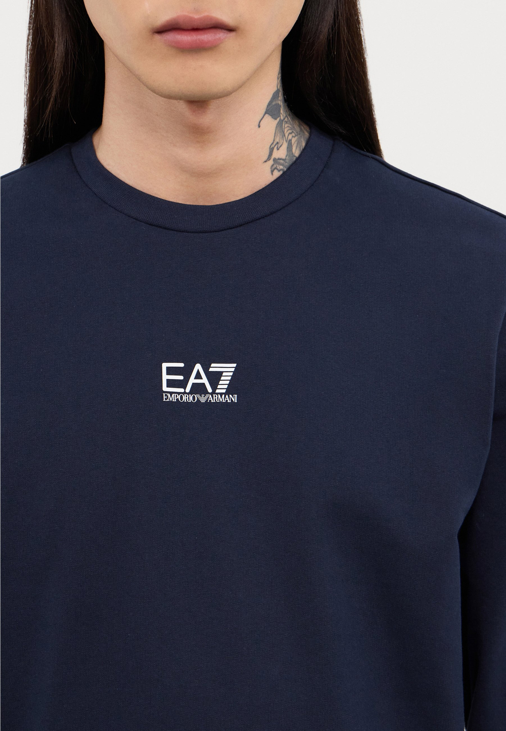 EA7 Emporio Armani UNISEX - Толстовка - Синий