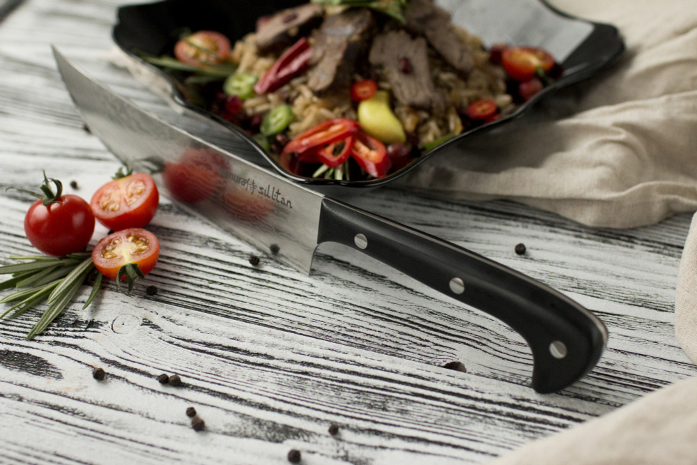 Нож поварской-Шеф 15.9см Samura Sultan Пчак SU-0086D/K