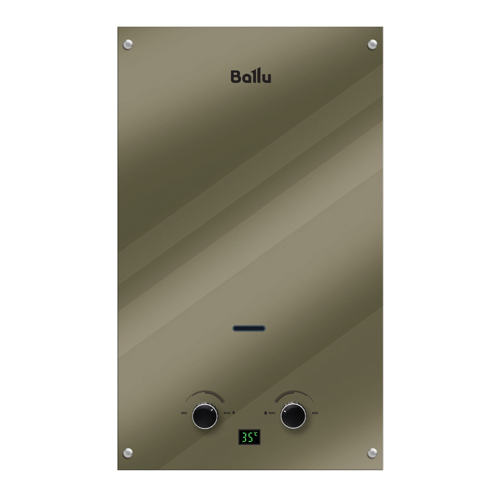 Водонагреватель газовый BALLU GWH 10 Fiery Glass Mirror