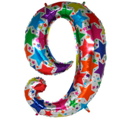 Цифра "9" звезды