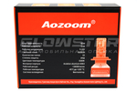 Светодиодные лампы Aozoom P6 9005/9006 с вентилятором, 12V 55W 6000Lm (комплект, 2шт)