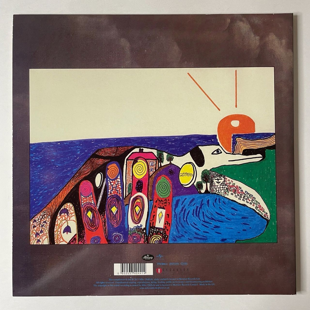 Винтажная виниловая пластинка LP Mike Oldfield Five Miles Out (EU 2013)