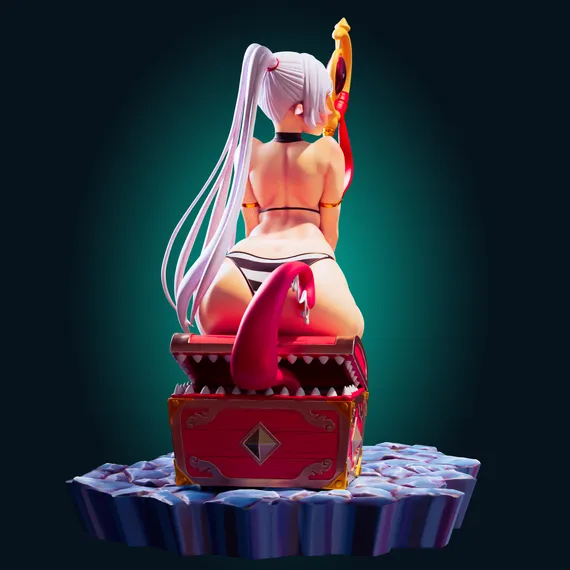 Frieren on the Chest with NSFW ver. - Sousou no Frieren