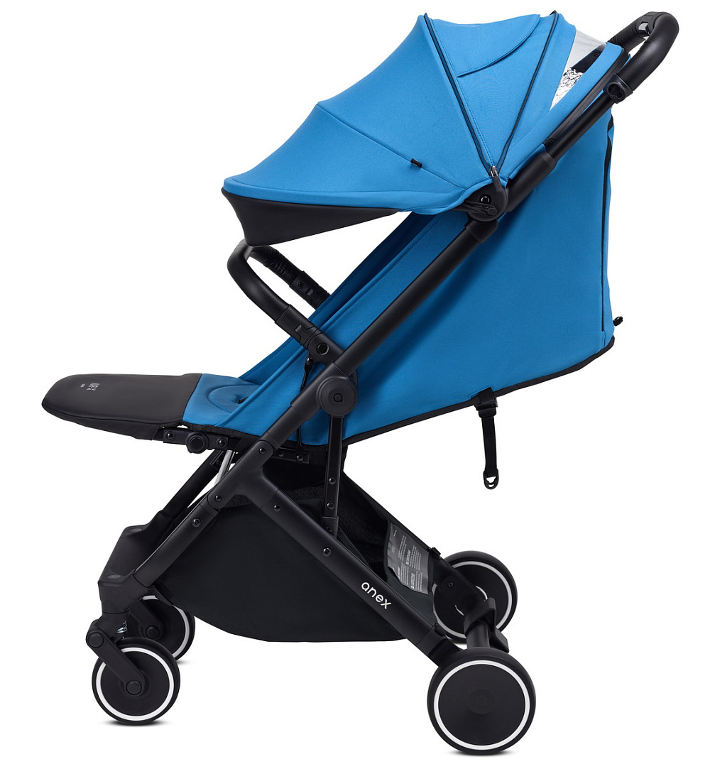 Детская коляска Anex Air-X Travel Cot 2 в 1 blue/gray