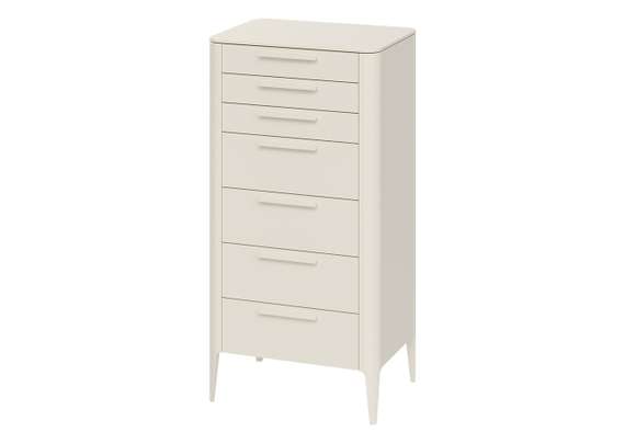 Комод Type высокии? 7 ящиков (молочный)