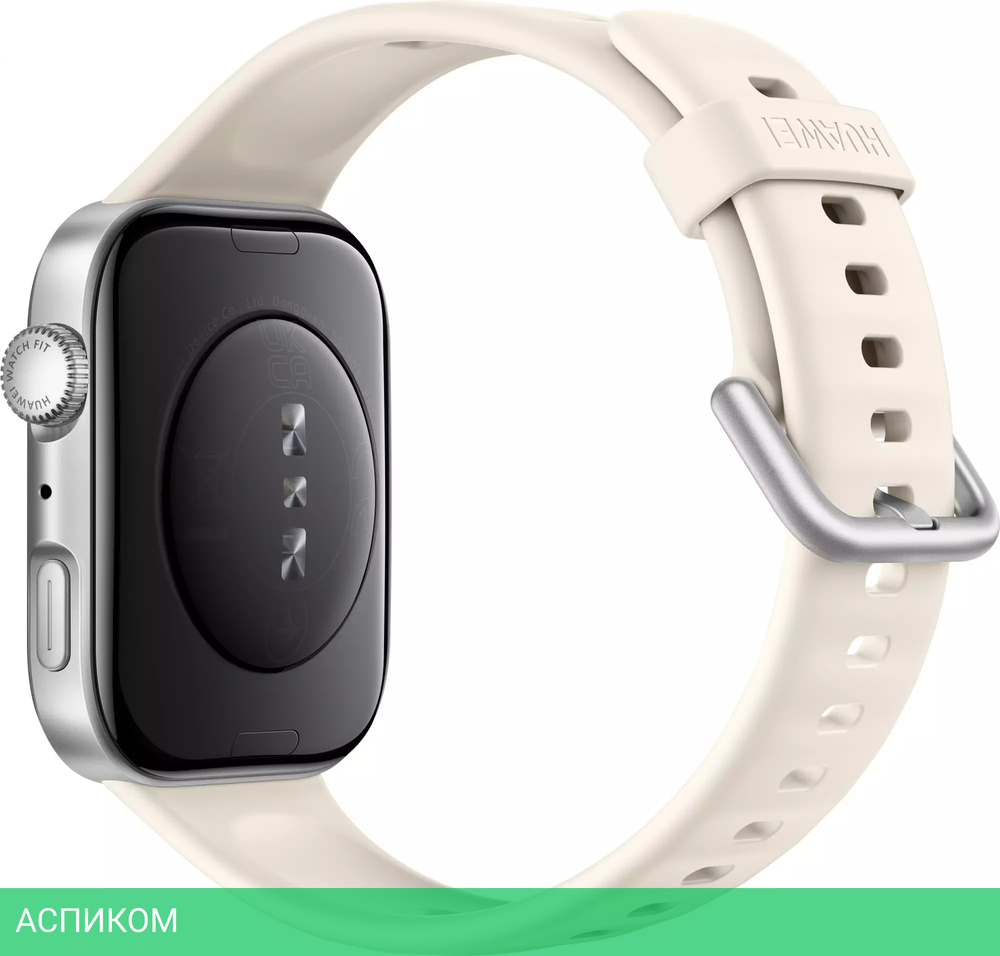 Умные часы Huawei Watch Fit 4 SYA-B09 White Fluoroelastomer Strap (55020FAM)