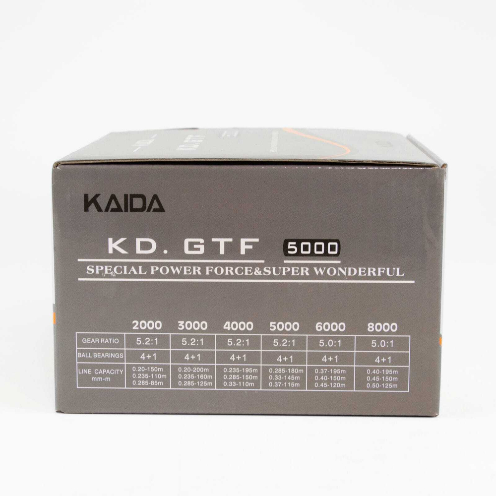 Катушка безынерционная Kaida KD.GTF G002-50A (5000, 4+1BB, мет.шпуля)
