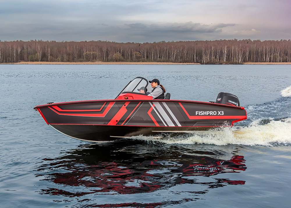 Катер-лодка алюминиевая VBOATS Fishpro X3