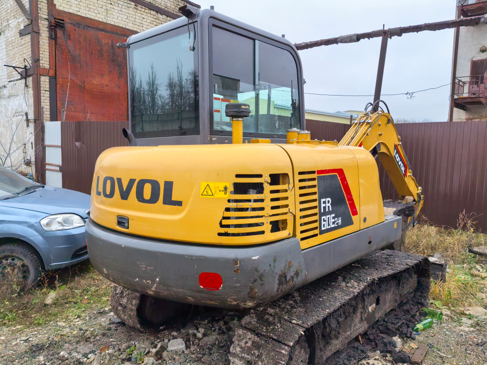 Lovol FR* Мини-экскаватор FR60E (Дизельный, 3,1 л, 49 л.с., АТ)