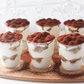 Стаканчики для трайфлов 200 мл. - 6 шт.